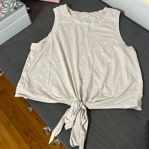 Lululemon tie front top size 4